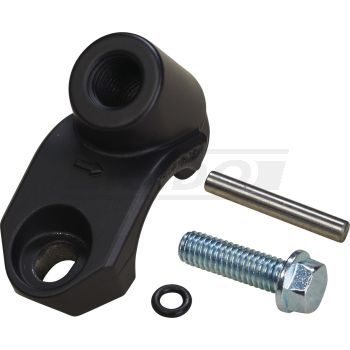 Magura Hymec Mirror Clamp, black, for mirrors with M10x1.25 right-hand thread (Yamaha standard), for all our hydraulic clutches from approx. 2012 onwards