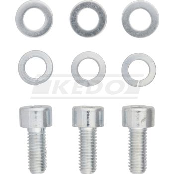 M5 Allen Screws for Air Box Lid, Set of 3 incl. Washers and Spring Rings