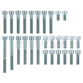 M6-Innensechskant-Schrauben-Set Motor- gehäuse (M6-Schrauben zum Zusammenbau von Kurbelgehäuse, Öllabyrinth, Ölwanne, Kabelführung, Ölleitung)