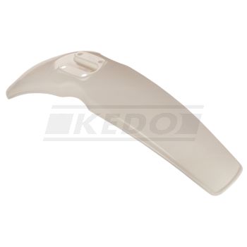 Replica Front Fender 'Clean White' (with Standard Mounting Holes)(OEM Reference# 583-21511-00)