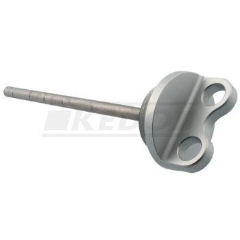 Oil Dipstick, Anodized Aluminium (CNC-Milled, with Oil Level Markings), incl. O-ring