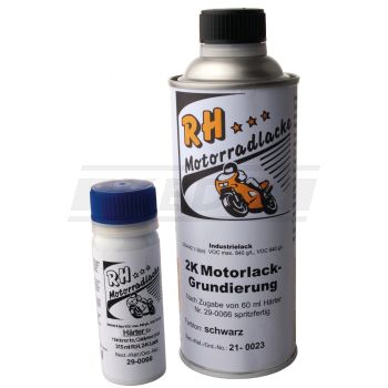 Apprêt 2 composants pour peinture moteur, noir, durcisseur inclus, 375ml