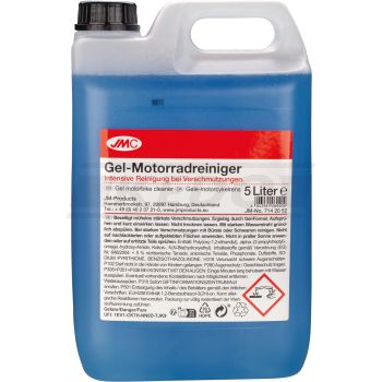 JMC GEL Motorrad-Reiniger, 5l-Kanister (biologisch abbaubar, keine Kalkrückstände)