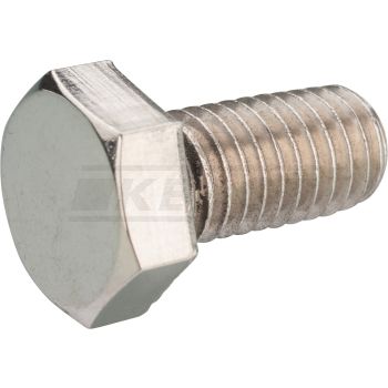M8x16 Hexagon Head Screw, polished stainless steel with smooth head, optically matching Art. 10046CR, if used on the right side of the vehicle