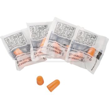 3M Hearing Protection Plugs, Pack of 10 (5 Pairs)