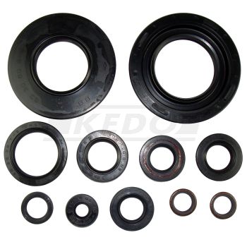 Engine Shaft Seals, Complete Kit, 11 Pcs. incl. Seal for Centrifugal Governor, OEM-Quality