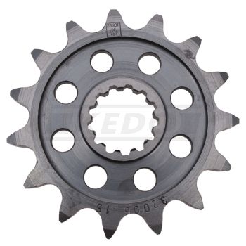 15T Sprocket Racing (with lightening holes), suitable for 520-type chains