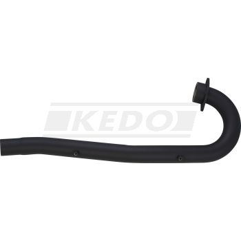 Performance Header Pipe, black, diam. 40mm, connection 38mm, HD flange with High Temperature special coating (without approval)