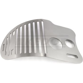Motorschutz 'Geschlitzt', einzigartiges Design, hochwertiger Edelstahl, verbesserte Kühlung des Motors, zuverlässiger Schutz gegen Steinschläge