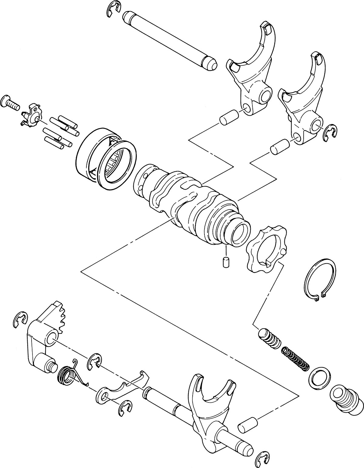 Shift Cam & Fork